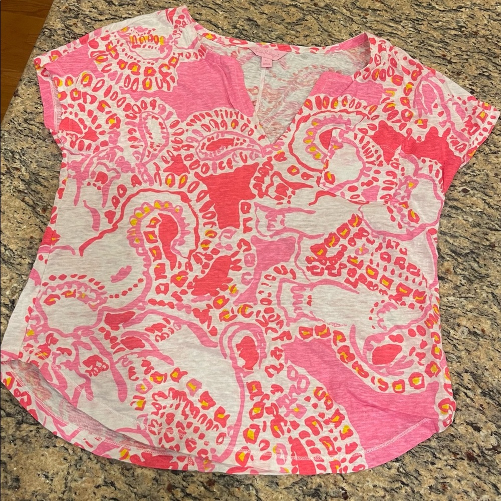 Lilly Pulitzer short sleeve shirt